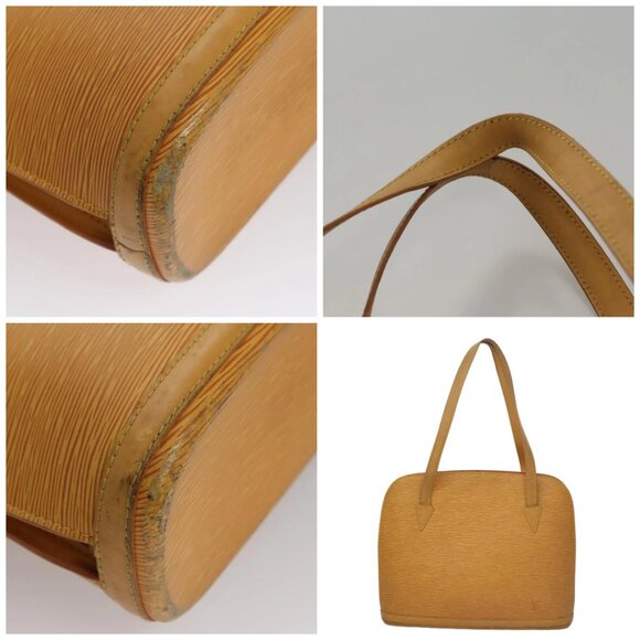 LOUIS VUITTON Epi Lussac Shoulder Bag Yellow - Picture 11 of 15